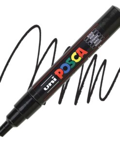 Marker na vodenoj bazi POSCA PC-1M FINE 0,7mm CRNI, Uni
