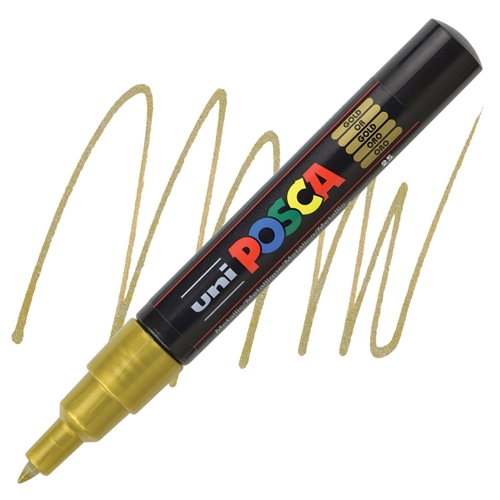 Marker na vodenoj bazi POSCA PC-1M FINE 0,7mm ZLATNI, Uni
