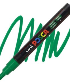 Marker FINE obli vrh POSCA ZELENI 0.9–1.3 mm PC-3M