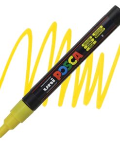 Marker FINE obli vrh POSCA ŽUTI 0.9–1.3 mm PC-3M