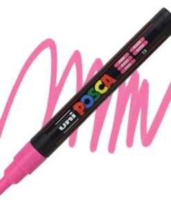 Marker FINE obli vrh POSCA ROZE 0.9–1.3 mm PC-3M
