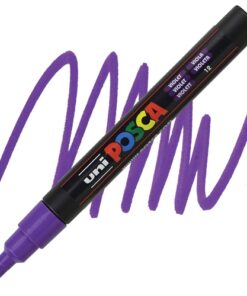 Marker FINE obli vrh POSCA LJUBIČASTA 0.9–1.3 mm PC-3M