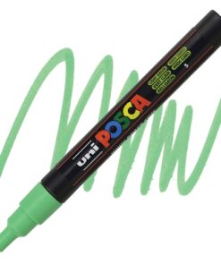 Marker FINE obli vrh POSCA SVETLO ZELENI 0.9–1.3 mm PC-3M