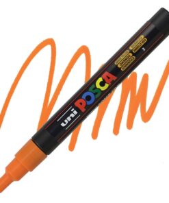 Marker FINE obli vrh POSCA JARKO ŽUTI 0.9–1.3 mm PC-3M