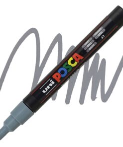 Marker FINE obli vrh POSCA SIVI 0.9–1.3 mm PC-3M
