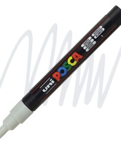 Marker FINE obli vrh POSCA BELI 0.9–1.3 mm PC-3M