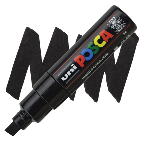 Marker kosi vrh POSCA CRNI 8mm PC-8K