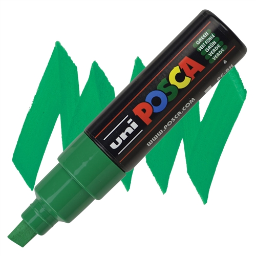 Marker jumbo POSCA ZELENI 8mm PC-8K