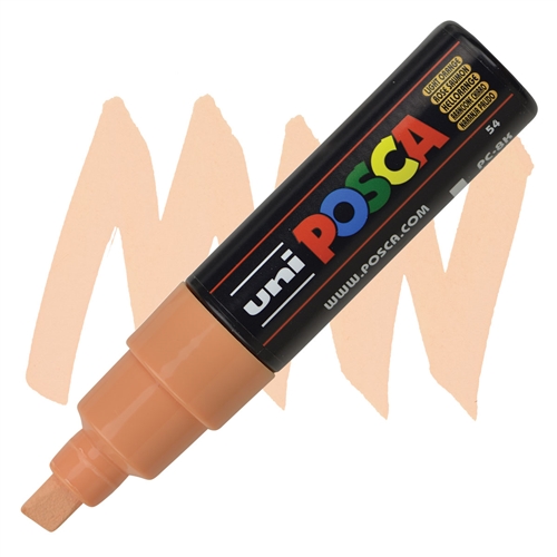 Marker kosi vrh POSCA SVETLO NARANDŽASTI 8mm PC-8K