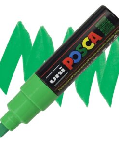 Marker kosi vrh POSCA FLUO ZELENA 8mm PC-8K