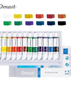 Akvarel vodene boje u tubi 12x12ml EC310-12 Dmast Pebeo