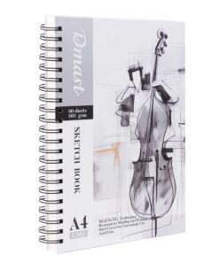 Slikarski blok SKETCH BOOK bočna spirala 160gsm A4 EC361, Dmast-Pebeo