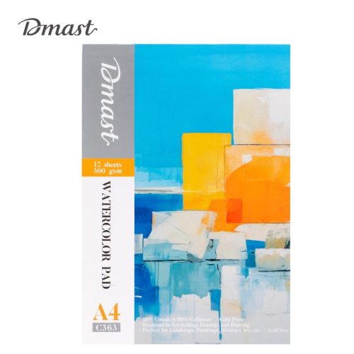 Slikarski blok WATERCOLOR PAD 300gsm A4 EC363, Dmast-Pebeo