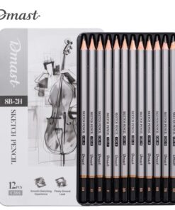 Grafitne olovke u setu 2H-8B EC391, Dmast-Pebeo