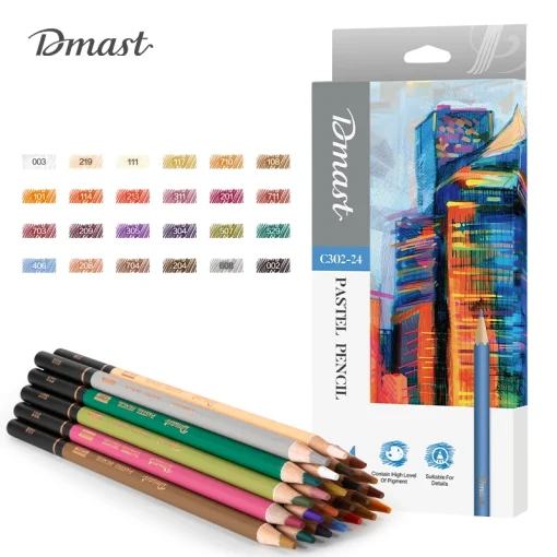 Suve pastele u olovci 1/24 C302-24, Dmast-Pebeo