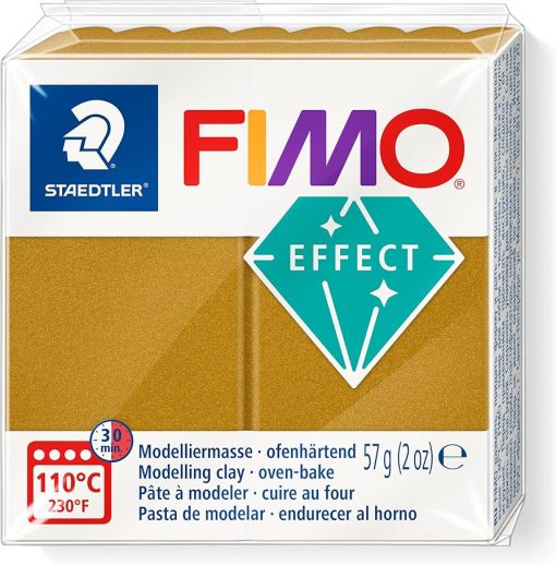 POLIMERNA GLINA STAEDTLER FIMO EFFECT METALIC GOLD