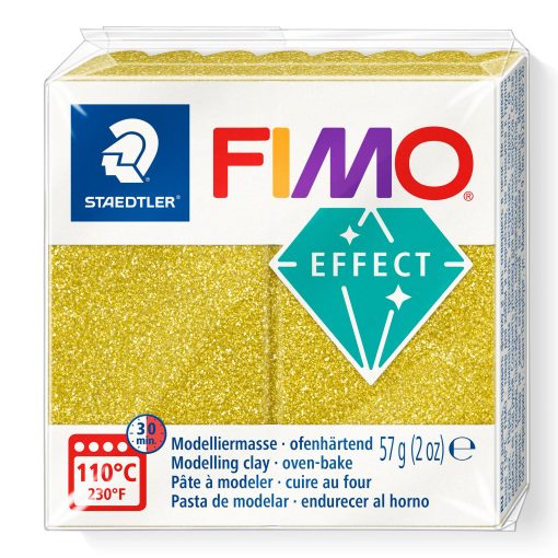 POLIMERNA GLINA STAEDTLER FIMO EFFECT GLITTER GOLD