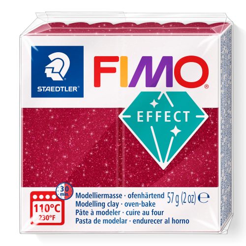 POLIMERNA GLINA STAEDTLER FIMO EFFECT GALAXY CRVENA