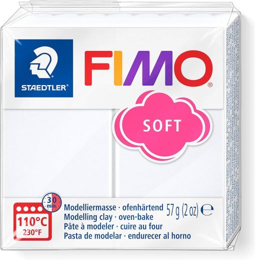 POLIMERNA GLINA STAEDTLER FIMO SOFT BELA