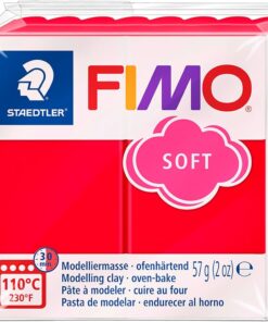 POLIMERNA GLINA STAEDTLER FIMO SOFT CRVENA