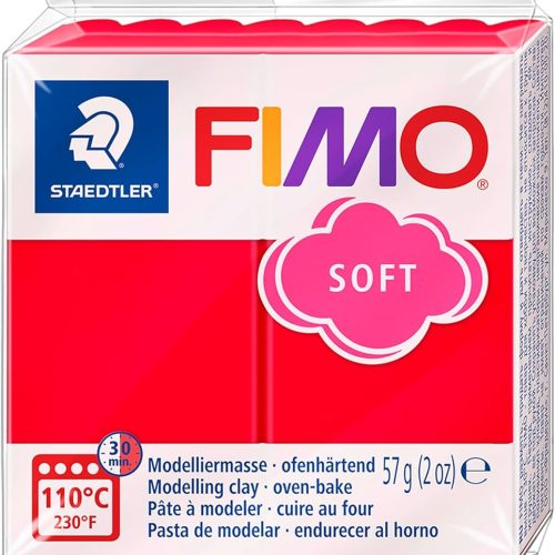 POLIMERNA GLINA STAEDTLER FIMO SOFT CRVENA