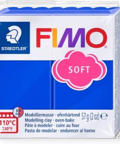 POLIMERNA GLINA STAEDTLER FIMO SOFT PLAVA BRILIANT