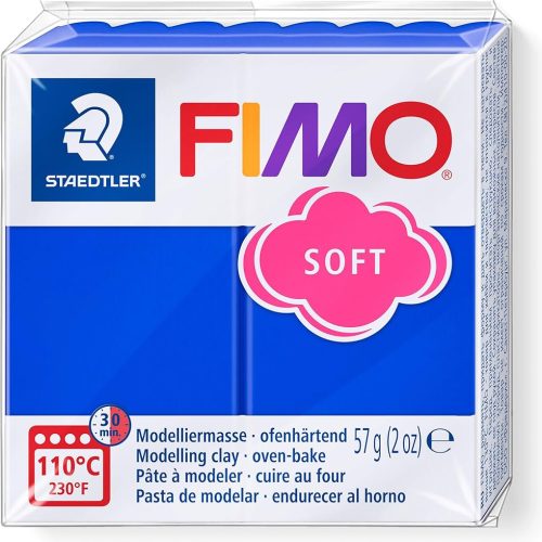 POLIMERNA GLINA STAEDTLER FIMO SOFT PLAVA BRILIANT