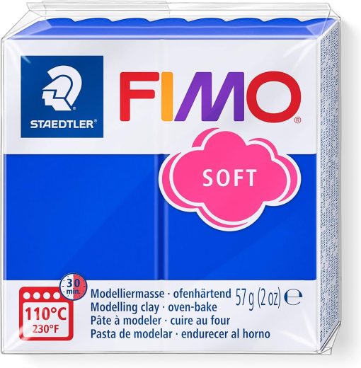 POLIMERNA GLINA STAEDTLER FIMO SOFT PLAVA BRILIANT