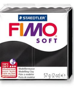 POLIMERNA GLINA STAEDTLER FIMO SOFT CRNA