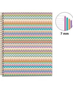 Alternative view of MIQUELRIUS KOLEGIJ BLOK A5 70gr 120lista Spirala Dikto ZIGZAG MALLORCA