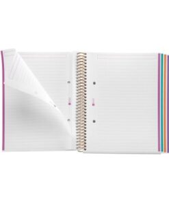 Alternative view of MIQUELRIUS KOLEGIJ BLOK A5 70gr 120Lista Spirala Dikto Purple Garden
