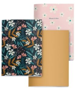 Set notesa Miquelrius A5 Wildflowers – 3 x 32 lista, na tačkice MR30375