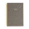 Notes Miquelrius British Bloom A5, 80g, spiralni povez, linije, reljefne sive korice (MR8237) MIQUELRIUS