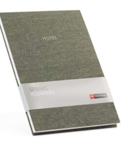 Notes A5 – 80 listova, tačkice, Green Spring Flowers (MR28217) MIQUELRIUS