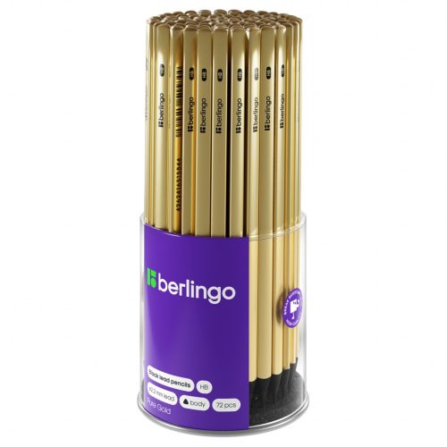 Olovka grafitna HB PURE GOLD, Berlingo