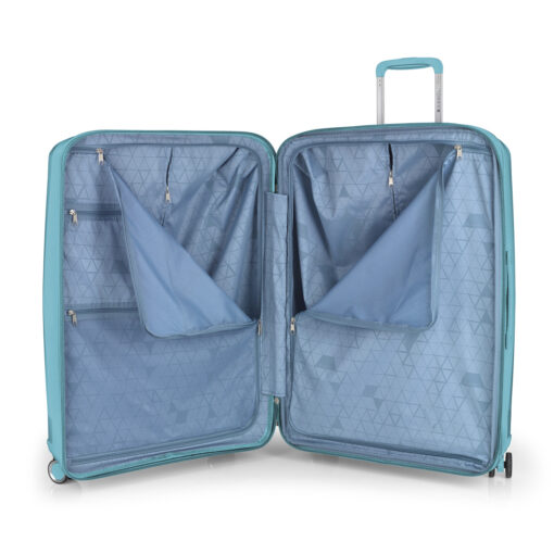 Kofer veliki PROŠIRIVI 51x75x31/34 cm cm  Polypropilen 109,6/120,2 l- 4,3 kg Queens tirkiz Gabol - Slika 5