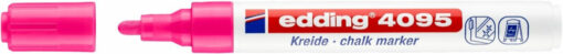Marker za staklo CHALK MARKER E-4095 2-3mm roze Edding