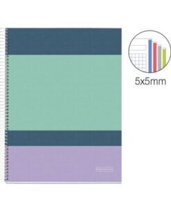 Alternative view of MIQUELRIUS KOLEGIJ BLOK A4 70gr 140lista SPIRALA dikto Purple MR4256