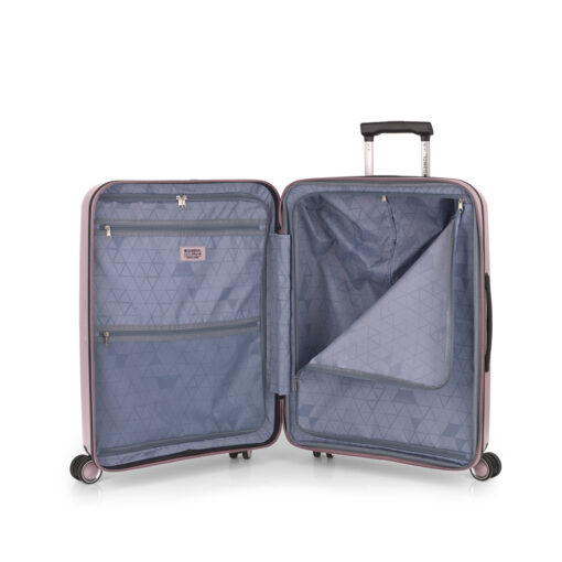 Kofer srednji PROŠIRIVI 45x65x27/30cm Brooklyn 70/77,8 l-3,4 kg roze Gabol - Slika 5