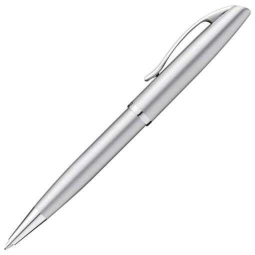 Olovka hemijska Jazz Noble Elegance K36+poklon kutija G24 uložak plavi Pelikan 821797 srebrna