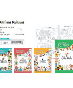 Edukativna bojanka A4, Lastva