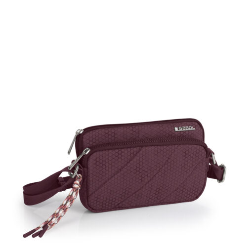 Torba na rame ženska 20x12x3 cm Aitana bordo Gabol - Image 5