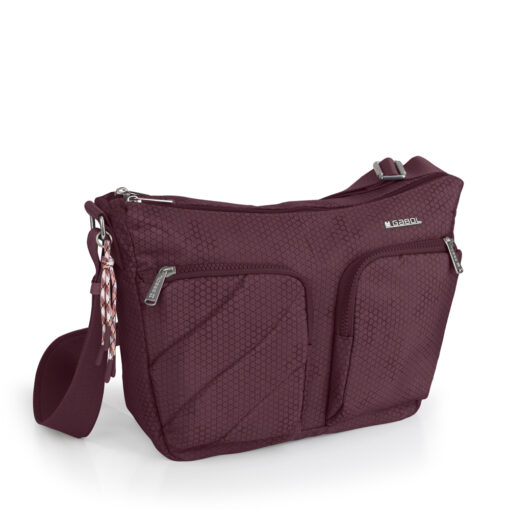 Torba na rame ženska 33x23x10 cm Aitana bordo Gabol - Image 5