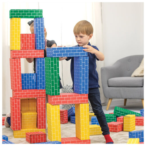 Kartonske kocke-cigle za igru 40kom Fellowes
