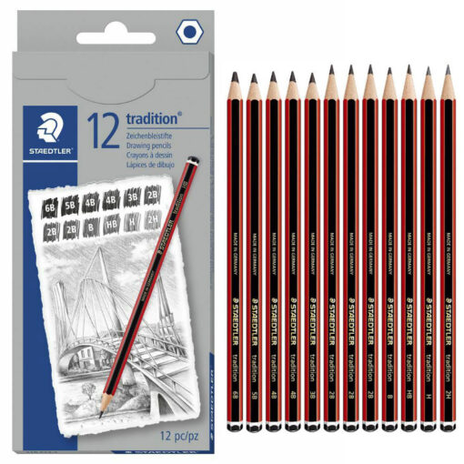 Grafitne olovke TRADITION set 1/12, Staedtler
