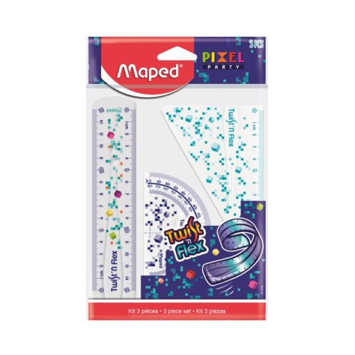 MINI set lenjira 15cm PIXEL PARTY Maped