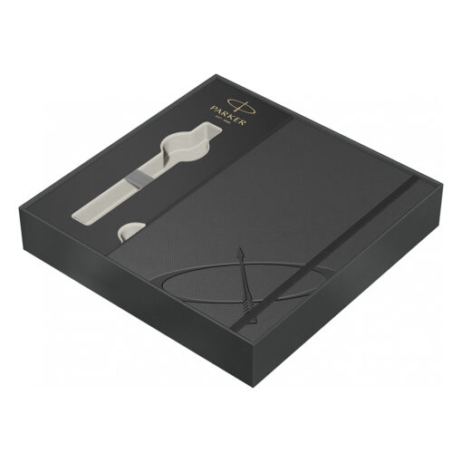 Parker poklon SET Royal Im Premuim Silver GT Roler + Notes - Slika 4