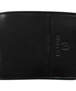 +Novčanik kožni muški manji Valentini 5631055 crni (nero)