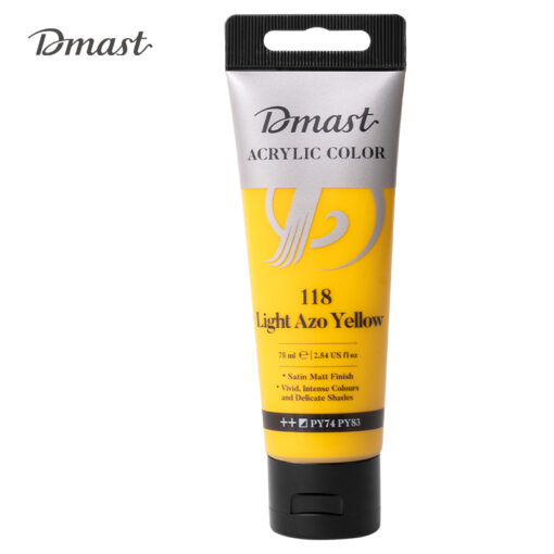 Akrilna boja 75ml 118 Light Azo Yellow Žuta EC330-LAY DMAST PEBEO