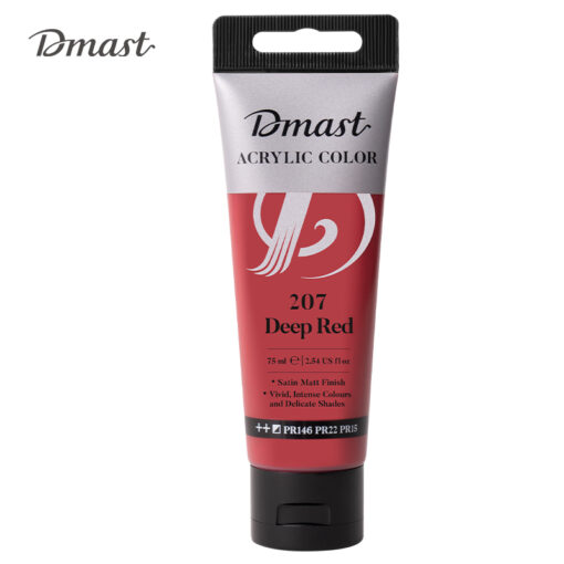 Akrilna boja 75ml 207 DEEP RED CRVENA EC330-DR DMAST PEBEO